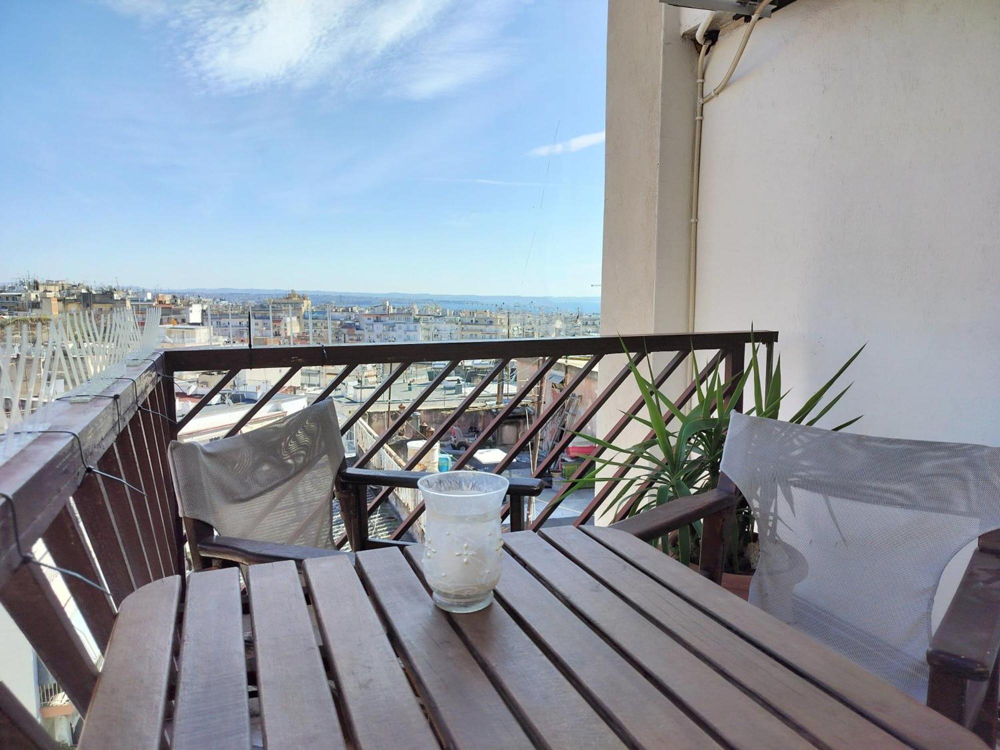סלוניקי Castleview 2Br Welcome Stay Spacious Lux Apartment מראה חיצוני תמונה